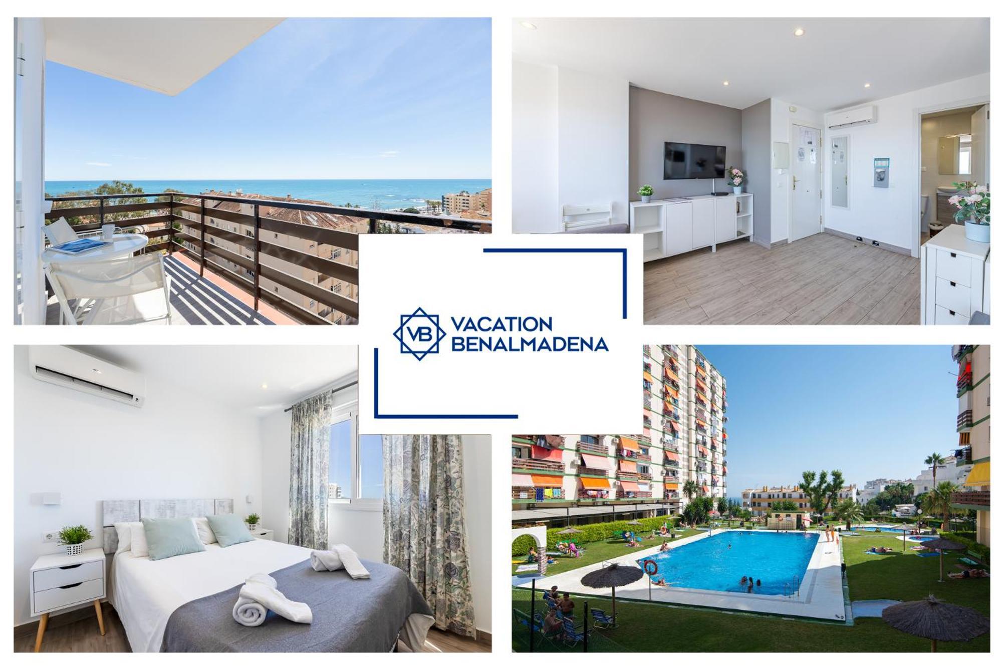 Vb Breathtaking Sea Views 1Bdr Apt Benalmádena Esterno foto